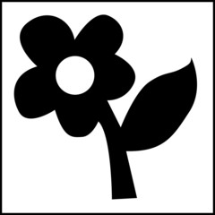 pictogramme jardin, espace vert