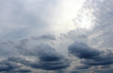 Fototapeta na wymiar niebo zachmurzone