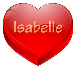coeur isabelle
