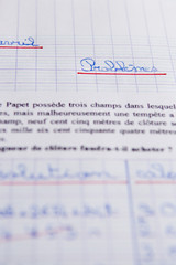 cahier d'exercice &agrave; l'&eacute;cole 5