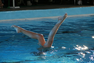 jambes en l'air