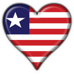 bottone cuore liberia button heart flag