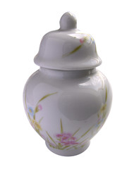 1303 - pot en porcelaine (détourage inclus)