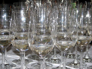 wine glasses