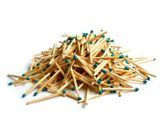 matches heap