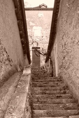 Obraz premium escalier à montvalent