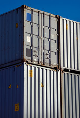 vertical container stack