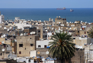 Roofs of Casablanca, Morocco © Emmanuelle Combaud