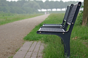 sitzbank am weg
