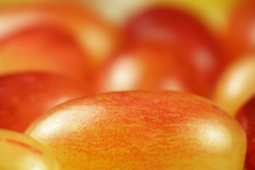 red grapes