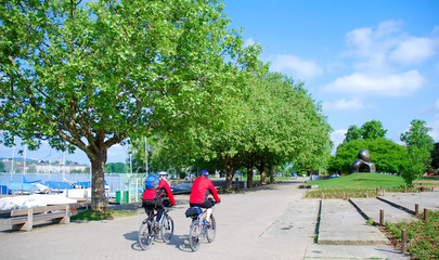 Naklejka premium cycling