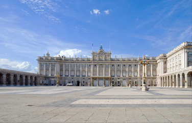 Fototapeta na wymiar palacio real 1