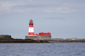 Fototapeta na wymiar longstone lighthouse