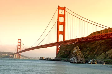 Deurstickers Golden Gate Bridge golden gate bridge