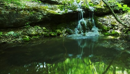 beautiful waterfall