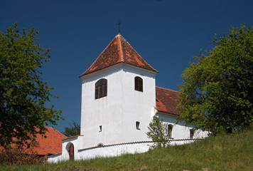 Fototapeta na wymiar village church
