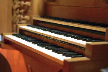 Fototapeta na wymiar Organy kościoła