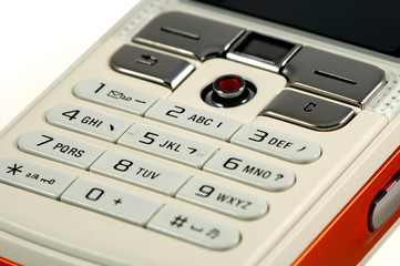 Fototapeta premium mobile keypad