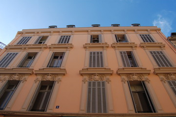 Obraz premium façade et azur