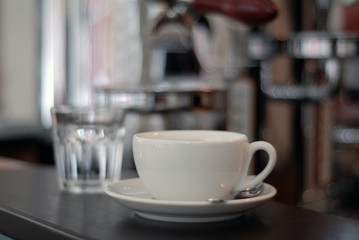 tasse mit glas
