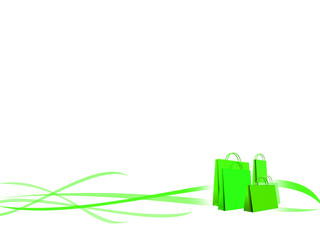 background shopping green