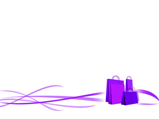 background shopping violet