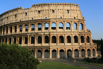 Fototapeta na wymiar Koloseum - Rzym - Włochy