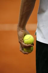 Deurstickers tennis terre battue © fovivafoto