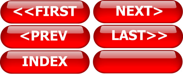 navigation buttons red