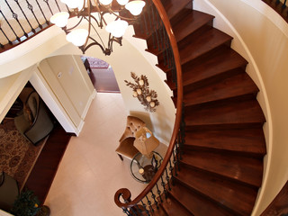 curving stairs