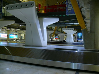 cinta de recogida de equipajes