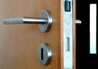 Obraz premium door and handle