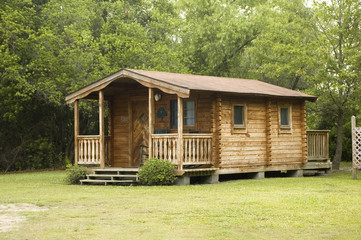 cabin in woods