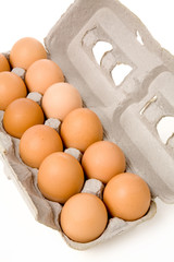 brown eggs