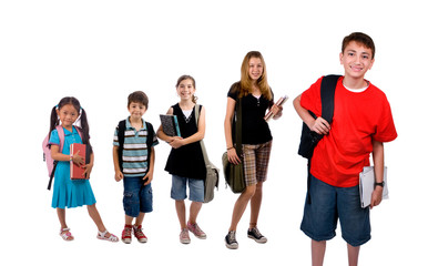 Obraz premium school kids