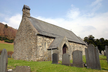 Fototapeta na wymiar welsh church
