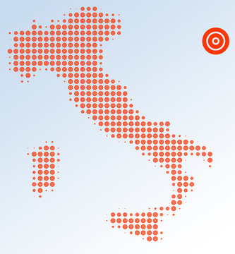 italia mappa - italy map 02