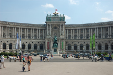 Naklejka premium heldenplatz in wien