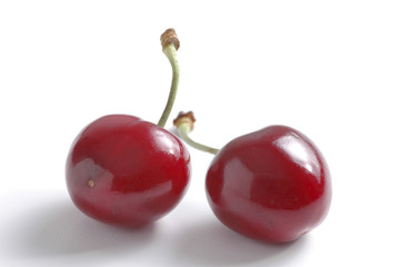 red cherries