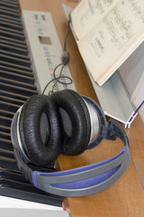 Obraz na płótnie Canvas headphones