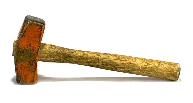 heavy and old sledgehammer