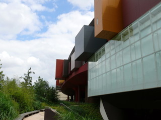 Naklejka premium façade moderne du musée du quai branly
