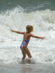 Fototapeta premium facing the waves