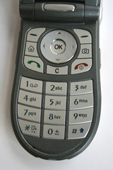 clavier de téléphone portable