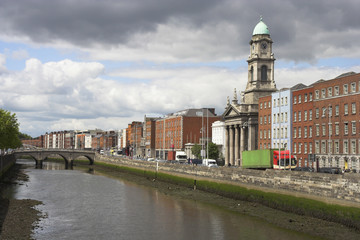 Dublin Cityscape in Ireland