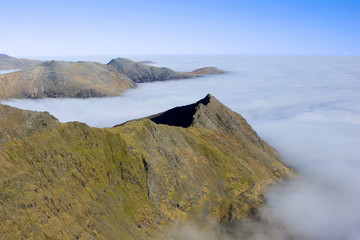 crib goch , snowdonia