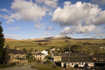 pen y ghent hill , horton in ribblesdale