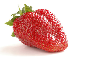 single strawberry