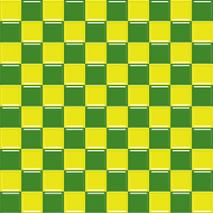 yellow and green tiles