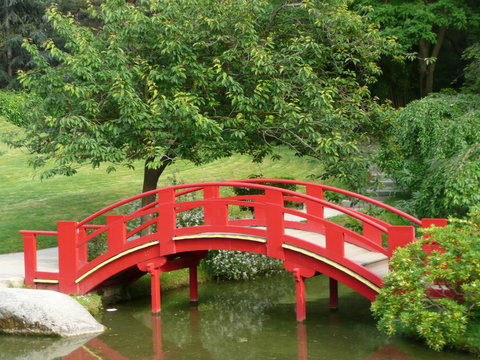 Fototapeta pont rouge